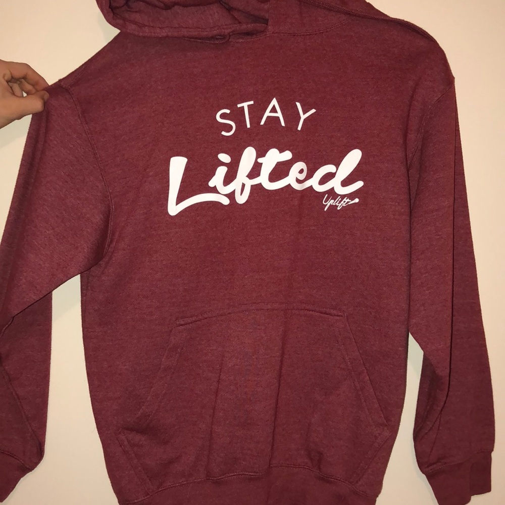 Stay lifted hoodie